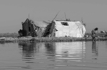 Past image of the Hur al-Azim wetland (Hwaizeh Marshes), Reference: The Ghosts of IRAQS Marshes